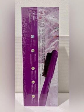 MULTI PURPOSE CERAMIC HAIR BRUSH - GENIUS HEATING ELEMENT- NEW & SEALED
